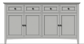 Grace Elephant Grey Sideboard by Modus Furniture at Eve Furniture