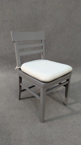 Grace Elephant Grey Striped Side Chair (Set of 2) by Modus Furniture at Eve Furniture