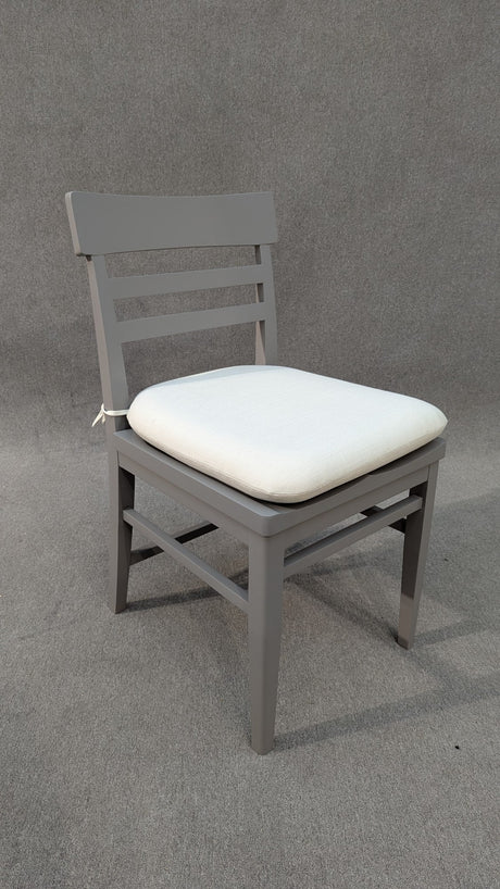 Grace Elephant Grey Striped Side Chair (Set of 2) by Modus Furniture at Eve Furniture