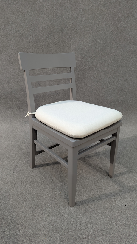 Grace Elephant Grey Striped Side Chair (Set of 2) by Modus Furniture at Eve Furniture
