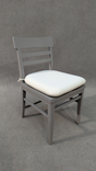 Grace Elephant Grey Striped Side Chair (Set of 2) by Modus Furniture at Eve Furniture