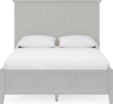 Grace Elephant Grey Twin Panel Bed by Modus Furniture at Eve Furniture