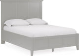 Grace Elephant Grey Twin Panel Bed by Modus Furniture at Eve Furniture