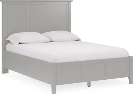 Grace Elephant Grey Twin Panel Bed by Modus Furniture at Eve Furniture