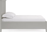 Grace Elephant Grey Twin Panel Bed by Modus Furniture at Eve Furniture