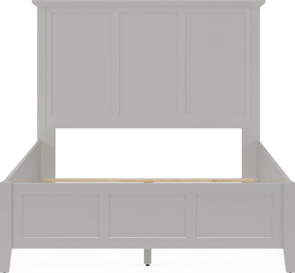 Grace Elephant Grey Twin Panel Bed by Modus Furniture at Eve Furniture