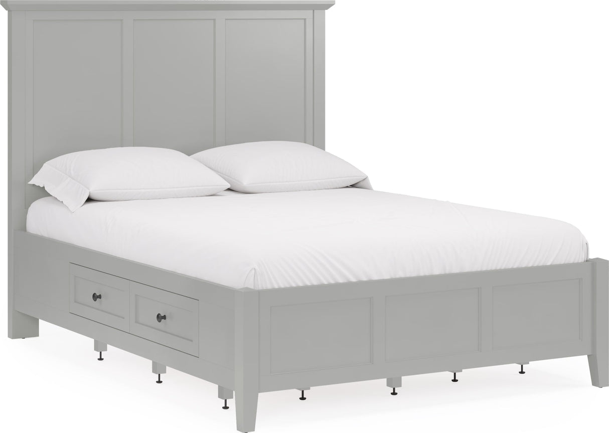 Grace Elephant Grey Twin Storage Bed by Modus Furniture at Eve Furniture