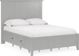 Grace Elephant Grey Twin Storage Bed by Modus Furniture at Eve Furniture