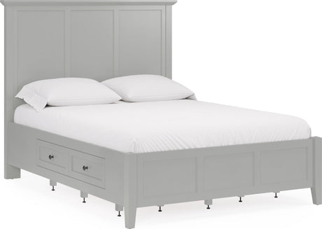 Grace Elephant Grey Twin Storage Bed by Modus Furniture at Eve Furniture