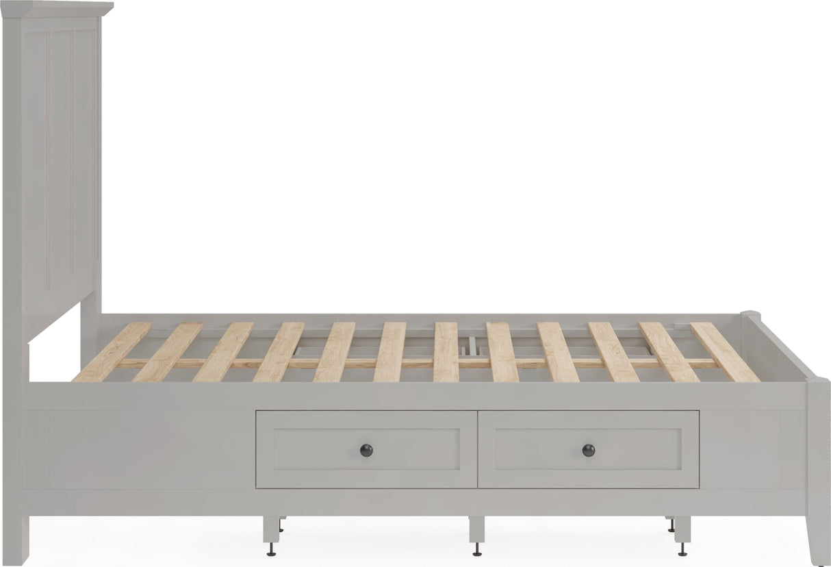 Grace Elephant Grey Twin Storage Bed by Modus Furniture at Eve Furniture
