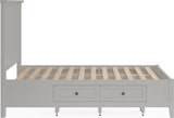 Grace Elephant Grey Twin Storage Bed by Modus Furniture at Eve Furniture