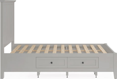 Grace Elephant Grey Twin Storage Bed by Modus Furniture at Eve Furniture