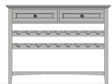 Grace Elephant Grey Wine Server by Modus Furniture at Eve Furniture