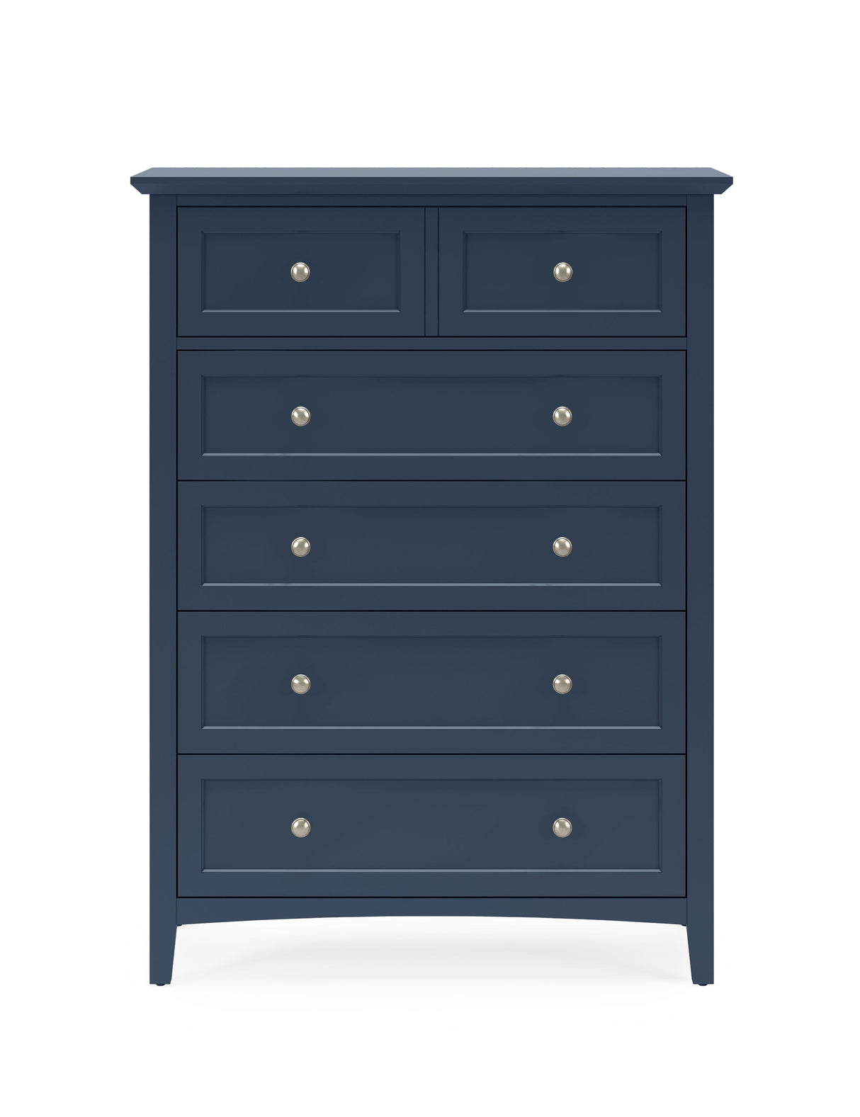 Grace Five Drawer Chest in Blueberry by Modus Furniture at Eve Furniture