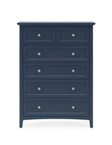 Grace Five Drawer Chest in Blueberry by Modus Furniture at Eve Furniture