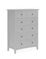 Grace Five Drawer Chest in Elephant Gray by Modus Furniture at Eve Furniture