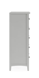 Grace Five Drawer Chest in Elephant Gray by Modus Furniture at Eve Furniture