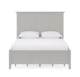 Grace Four Drawer Eastern King Platform Storage Bed in Elephant Gray by Modus Furniture at Eve Furniture