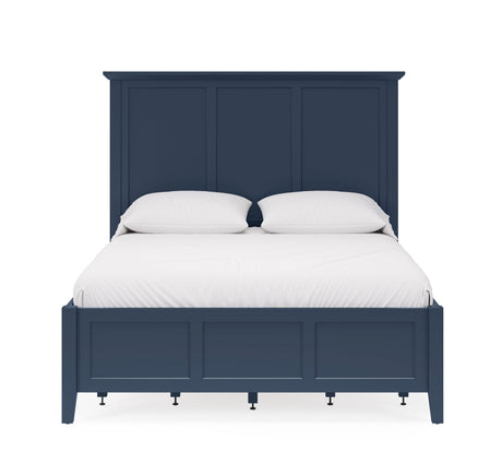 Grace Four Drawer Queen Platform Storage Bed in Blueberry by Modus Furniture at Eve Furniture