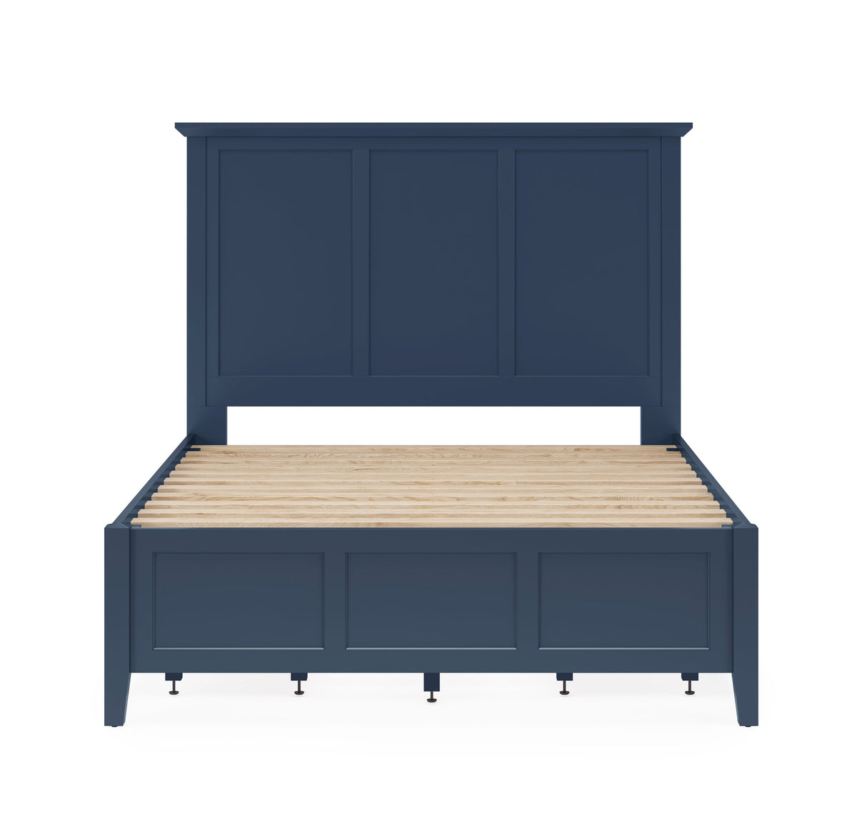 Grace Four Drawer Queen Platform Storage Bed in Blueberry by Modus Furniture at Eve Furniture