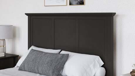 Grace Four Drawer Queen Platform Storage Bed in Raven Black by Modus Furniture at Eve Furniture