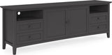 Grace Raven Entertainment Console 84W by Modus Furniture at Eve Furniture