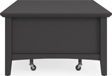 Grace Raven Rectangle Coffee Table by Modus Furniture at Eve Furniture