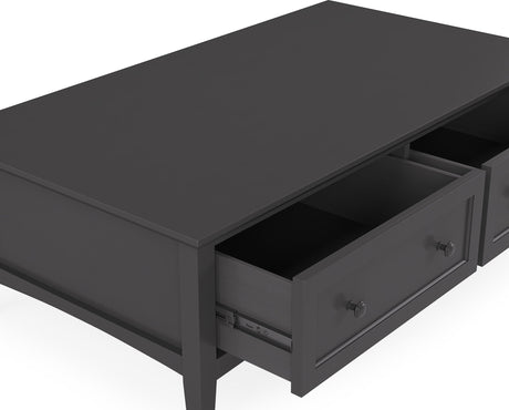 Grace Raven Rectangle Coffee Table by Modus Furniture at Eve Furniture