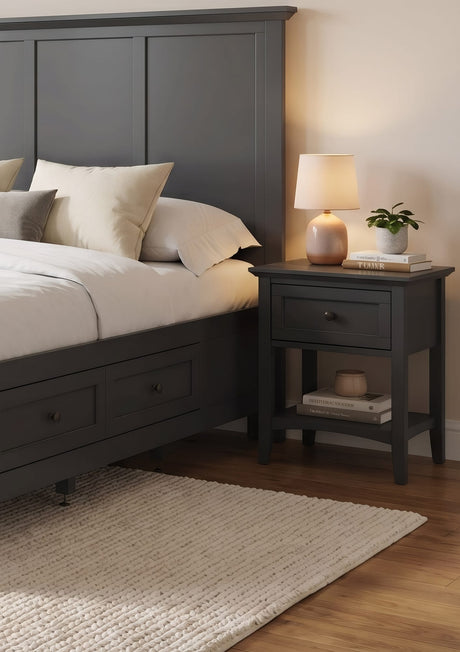 Grace Raven Small Nightstand by Modus Furniture at Eve Furniture