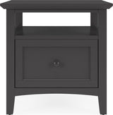 Grace Raven Square End Table by Modus Furniture at Eve Furniture