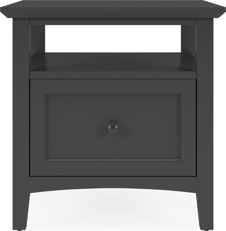 Grace Raven Square End Table by Modus Furniture at Eve Furniture