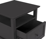 Grace Raven Square End Table by Modus Furniture at Eve Furniture