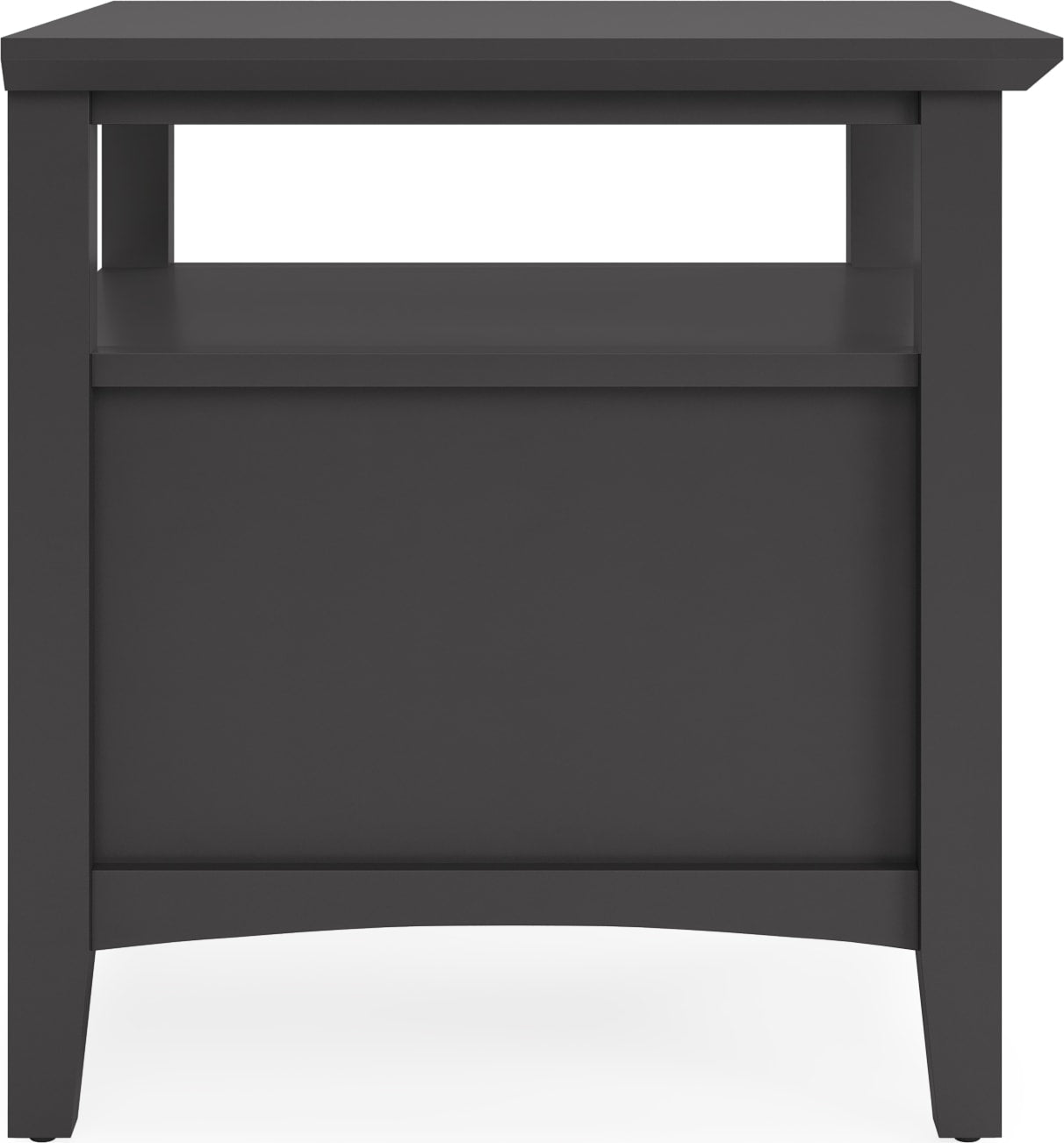 Grace Raven Square End Table by Modus Furniture at Eve Furniture