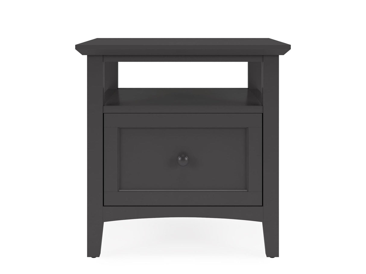 Grace Raven Square End Table by Modus Furniture at Eve Furniture