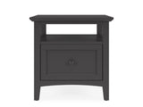 Grace Raven Square End Table by Modus Furniture at Eve Furniture