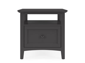 Grace Raven Square End Table by Modus Furniture at Eve Furniture