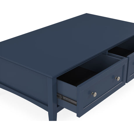 Grace Rectangle Coffee Tbl - Blbry by Modus Furniture at Eve Furniture