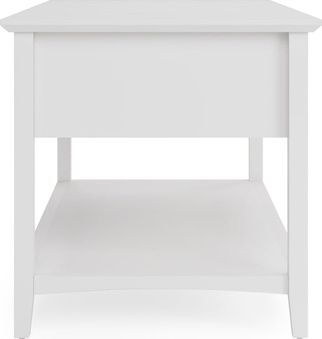Grace Snowfall Console Table by Modus Furniture at Eve Furniture