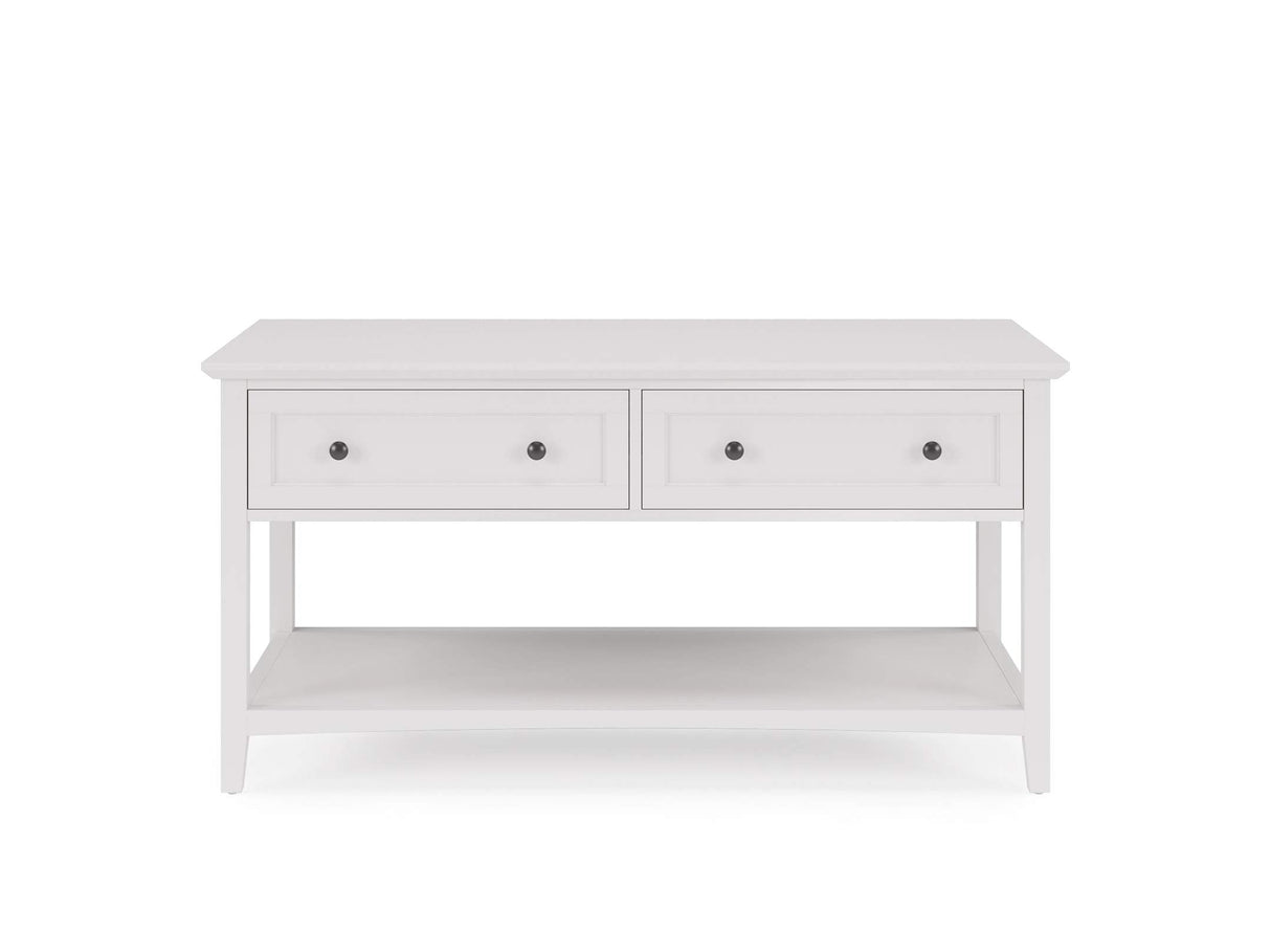 Grace Snowfall Console Table by Modus Furniture at Eve Furniture