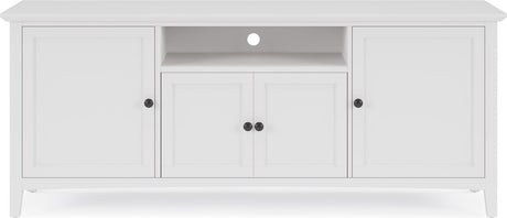 Grace Snowfall Entertainment Console 74W by Modus Furniture at Eve Furniture