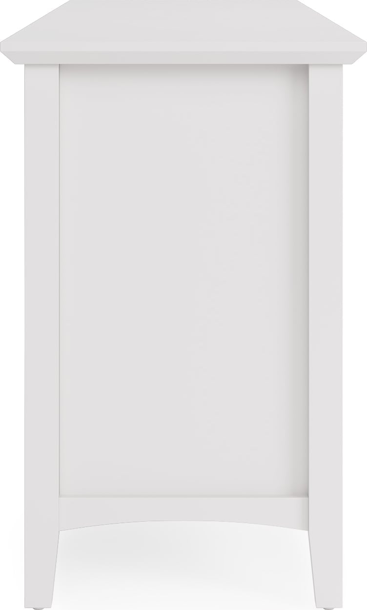 Grace Snowfall Entertainment Console 74W by Modus Furniture at Eve Furniture