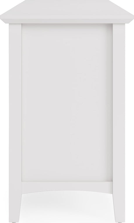 Grace Snowfall Entertainment Console 74W by Modus Furniture at Eve Furniture