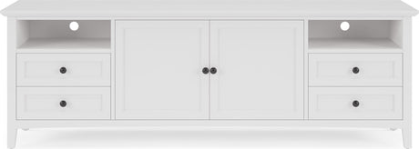 Grace Snowfall Entertainment Console 84W by Modus Furniture at Eve Furniture