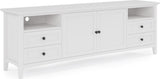 Grace Snowfall Entertainment Console 84W by Modus Furniture at Eve Furniture