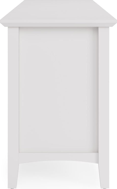 Grace Snowfall Entertainment Console 84W by Modus Furniture at Eve Furniture