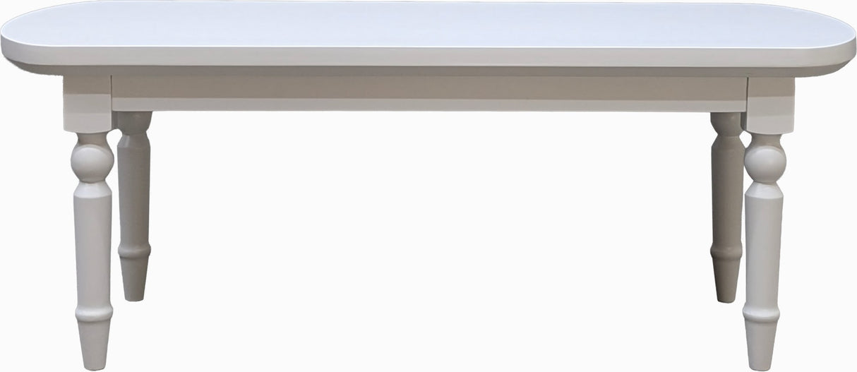 Grace Snowfall Oval Dining Table
