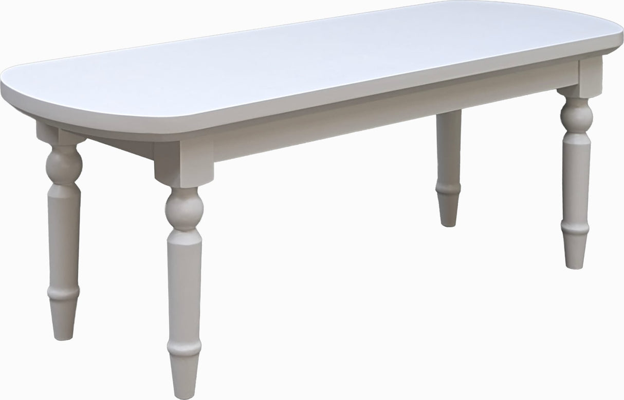 Grace Snowfall Oval Dining Table