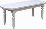 Grace Snowfall Oval Dining Table