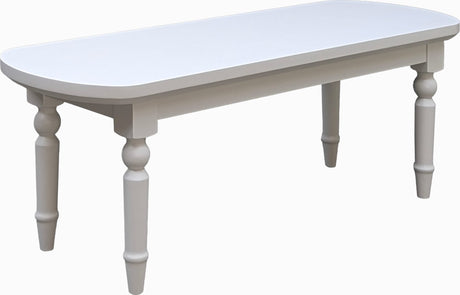 Grace Snowfall Oval Dining Table by Modus Furniture at Eve Furniture