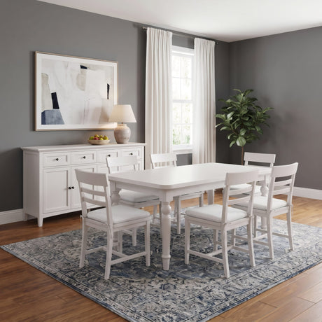Grace Snowfall Oval Dining Table by Modus Furniture at Eve Furniture